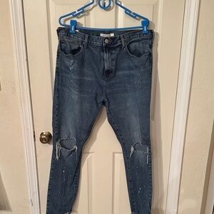 PacSun Men’s Classic Blue Denim Jeans 36x32